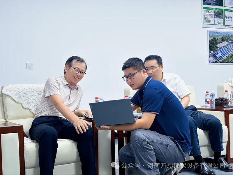 校企联动谋新篇，产教融合促发展｜新乡学院领导一行莅临万川环保考察交流