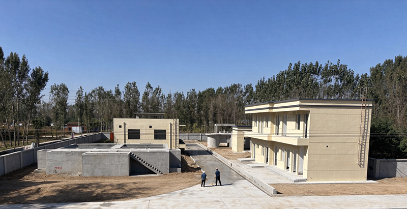 守碧水，促提升｜万川环保 EPC 总承包项目迎来建设新节点